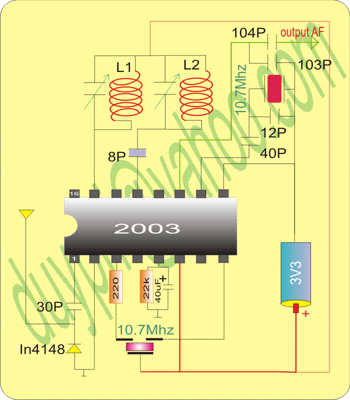 Mc2833 схема включения