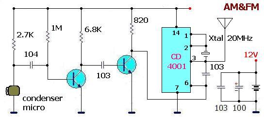 Cd4001bm схема включения